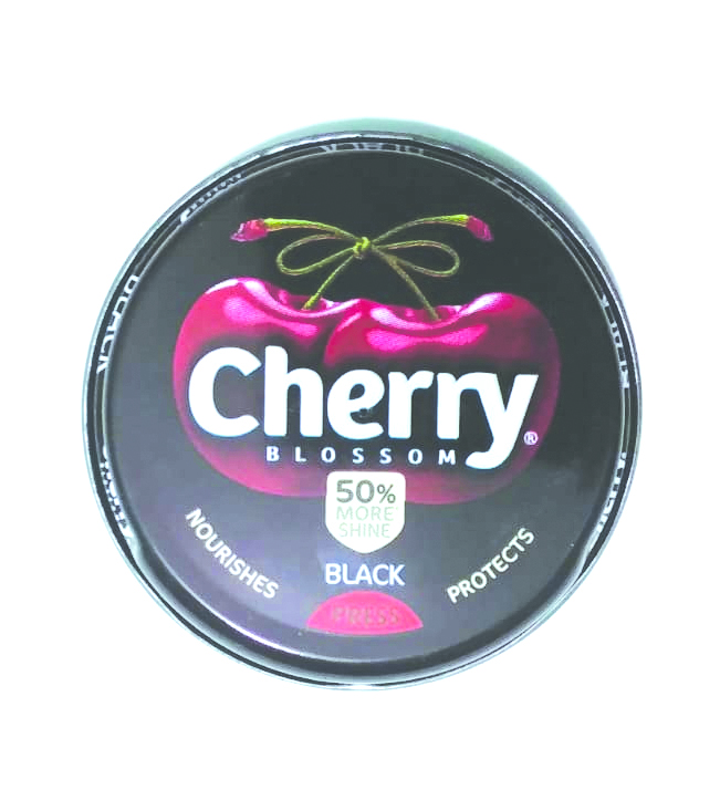 Cherry Blossom Wax Polish Black, 15 gm